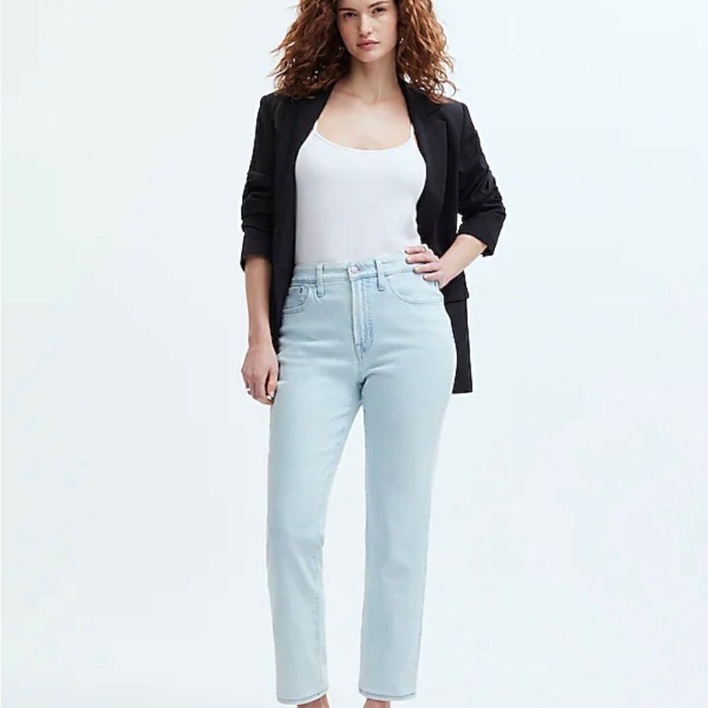 Madewell light Wash  curvy vintage jeans size 25
